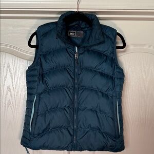 REI Women's Teal Puffer Vest